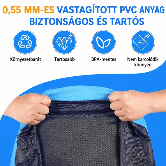 Pancsoló kutya medence jellemzői