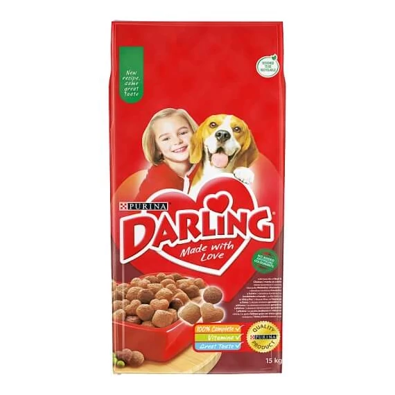 DARLING kutyatáp Marha ízesítéssel 15kg
