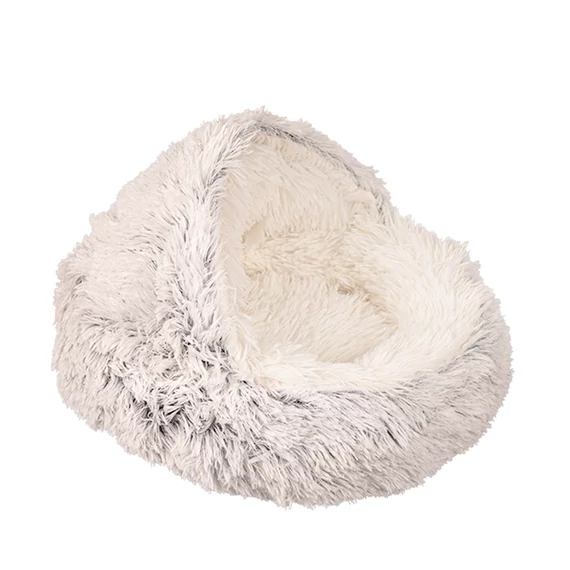 Macska/kutya plüss bebújós fekhely 60cm