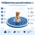Csúszásmentes kutya pancsoló vastagított PVC anyagból